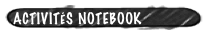 activités NOTEBOOK